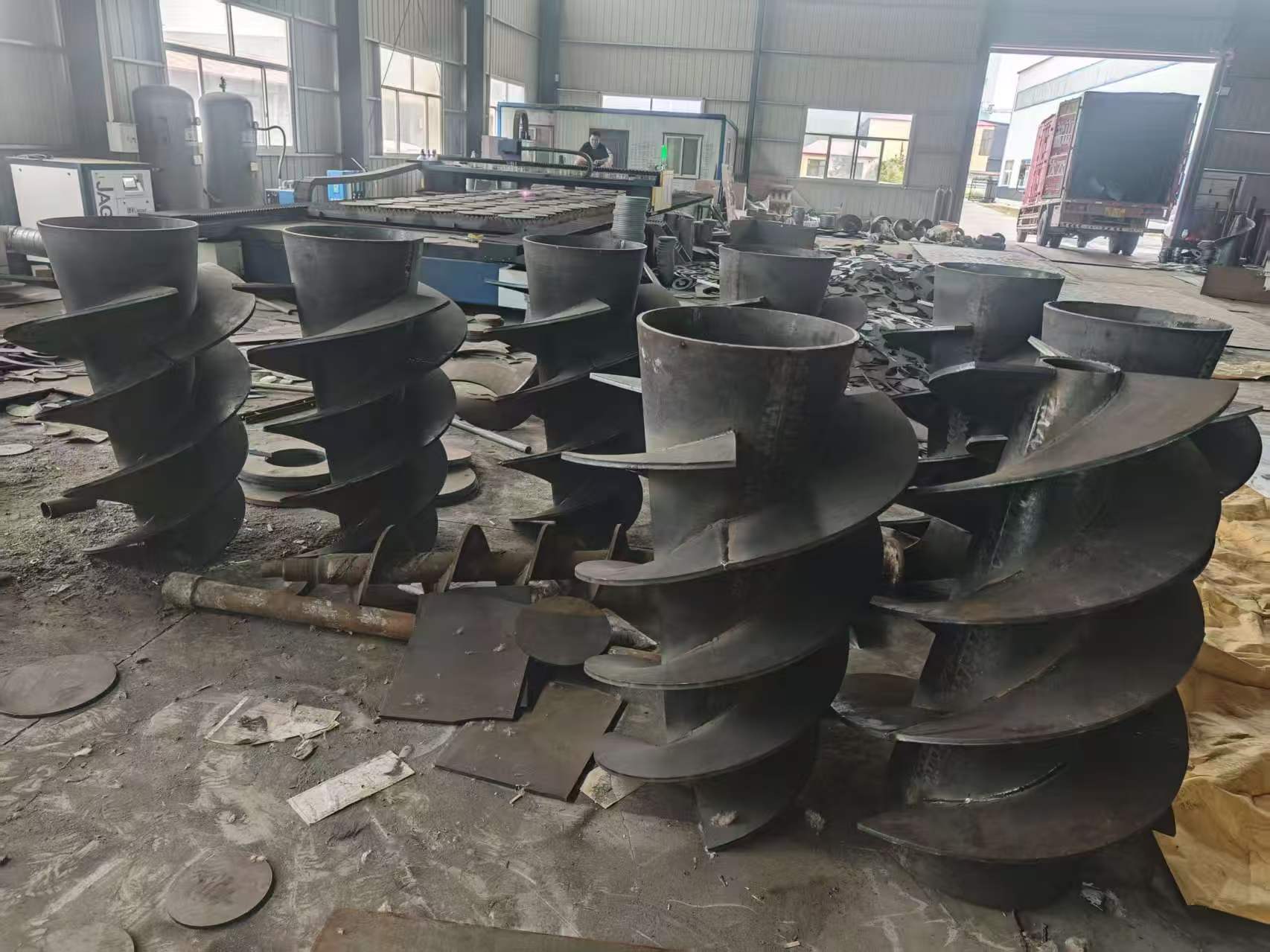 嘉峪关市蛟龙叶片不锈钢螺旋叶片 - 方案